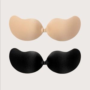 2 Pack Adhesive Push Up Bra